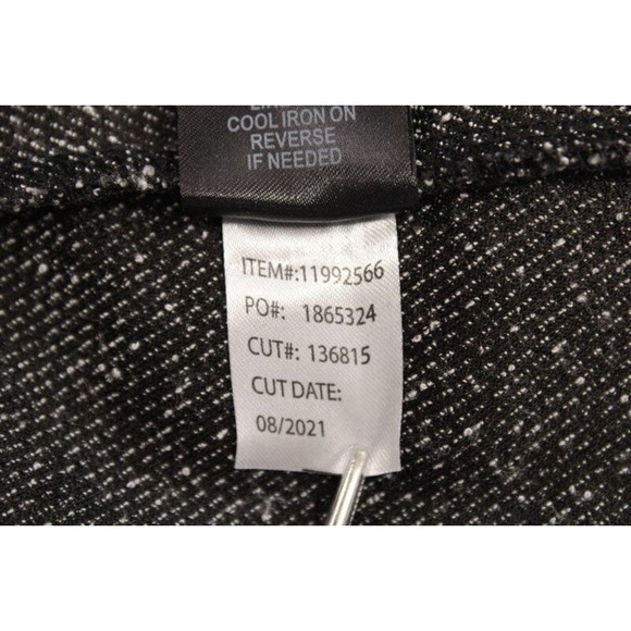 Torrid Gray Black Diagonal Plaid Skater Dress Size 5 5X Stretch Knit Fit Flare - Picture 8 of 9